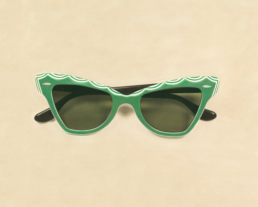 '50s Ray-Ban Sun Glasses (Green) Artwork