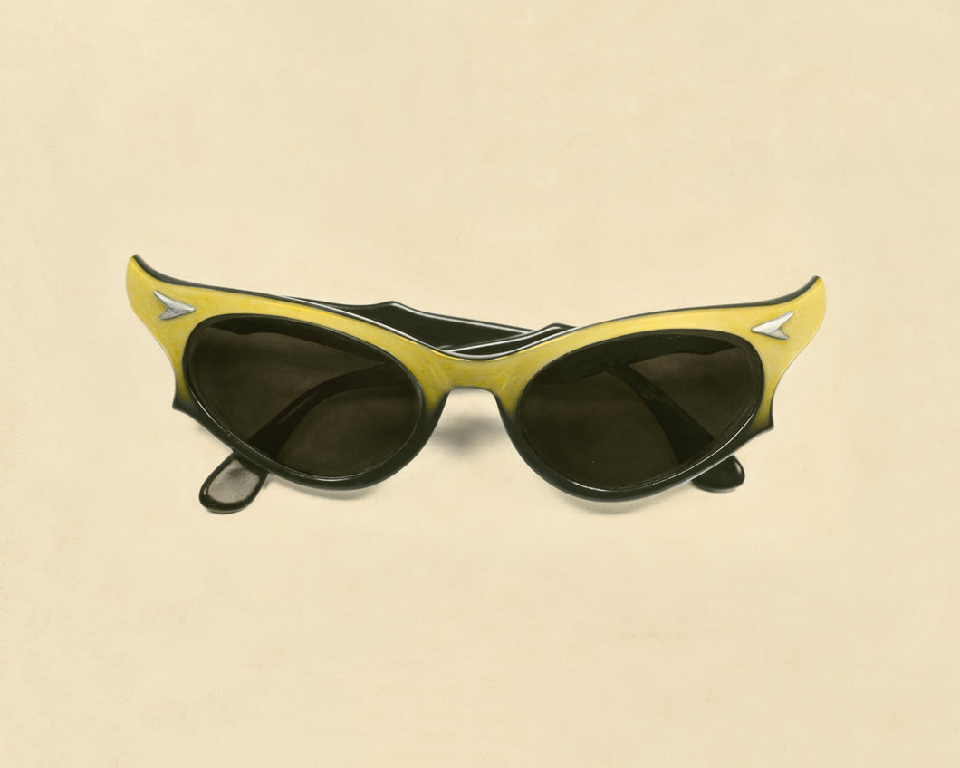 Sophisticate Gold Ray Ban Artwork