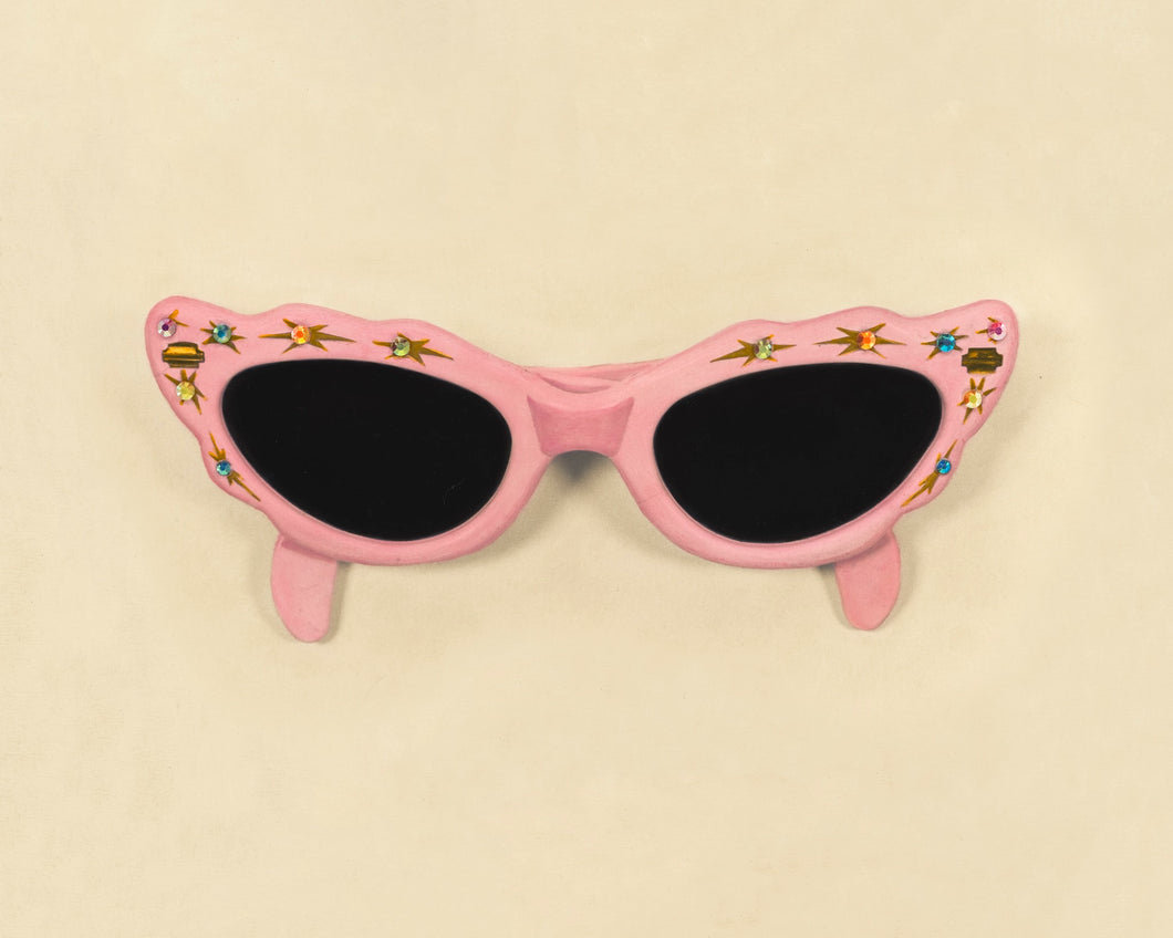 Let's Talk About Me! PINK sunglasses Artwork