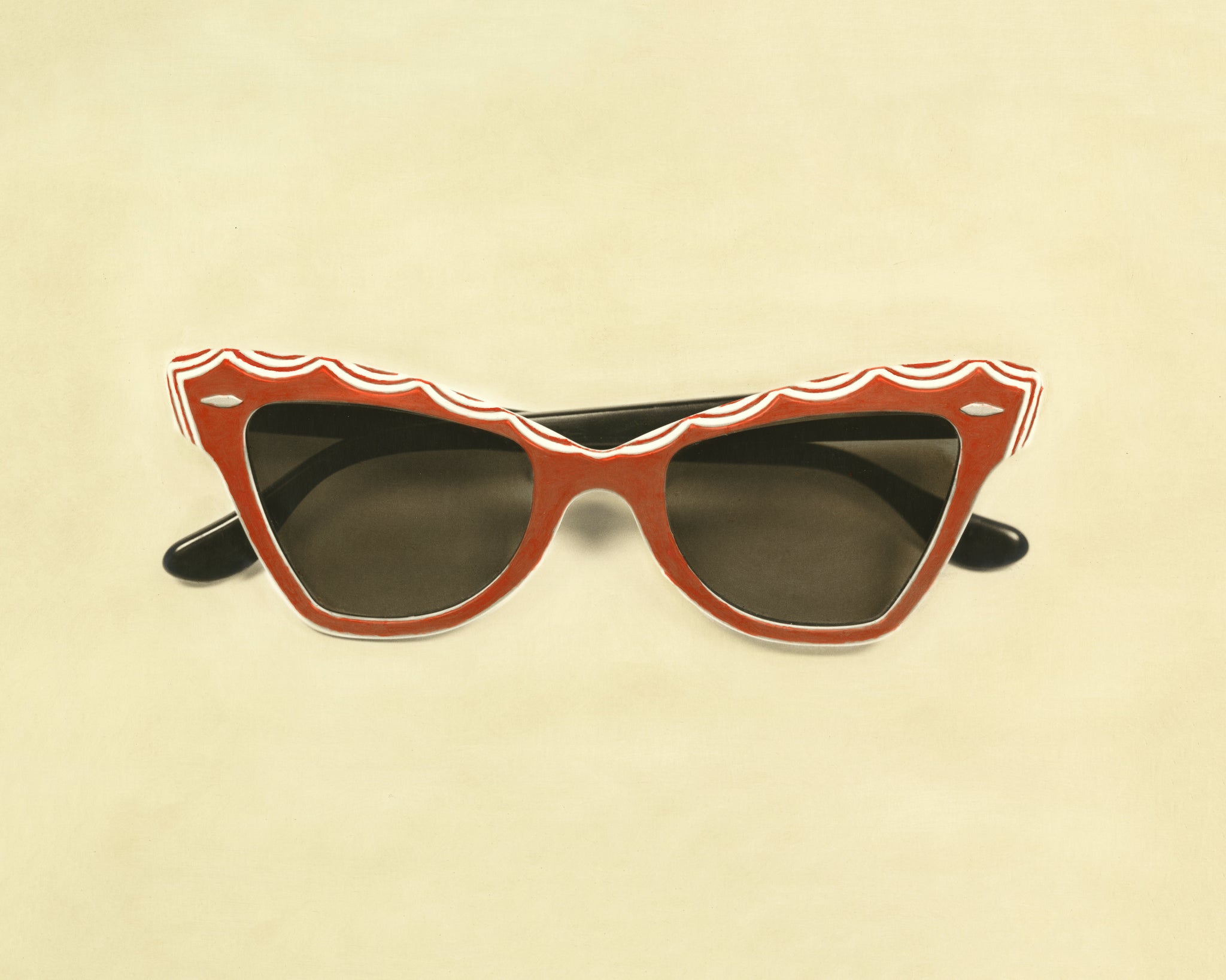 Candy Stripe Ray-Ban Sunglasses Artwork – Robin Renee Hix Art