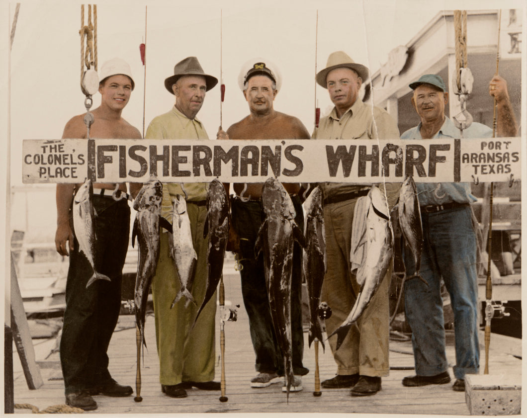 Port Aransas Texas Fisherman's Wharf Artwork